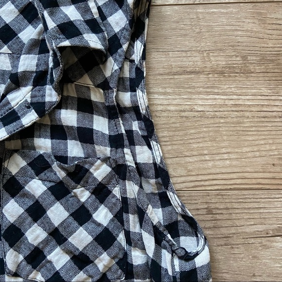 Forever 21 Plaid Button Up Dress size S - Picture 6 of 8